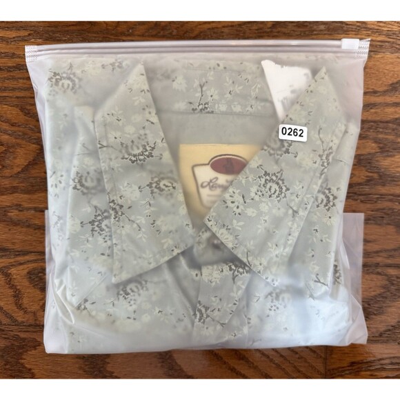 Larry Mahan Western Shirt Diamond Pearl Snap Men XL Paisley Floral Sawtooth - Picture 12 of 12